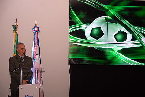 Bruno Negris no Evento de Premiação do Capixabão 2012