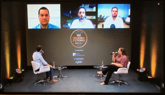 Evento on-line de premiação do Ranking Melhores Fundos 2021, promovido no último dia 24, pelo InfoMoney