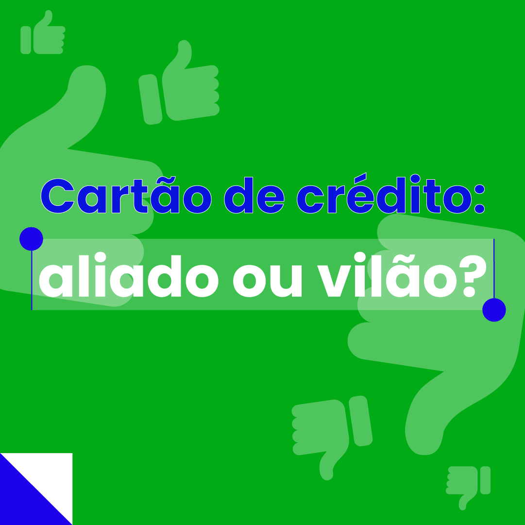 Cartão aliado ou vilão quadrado