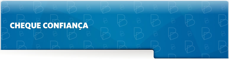 Banner conta cheque confiança