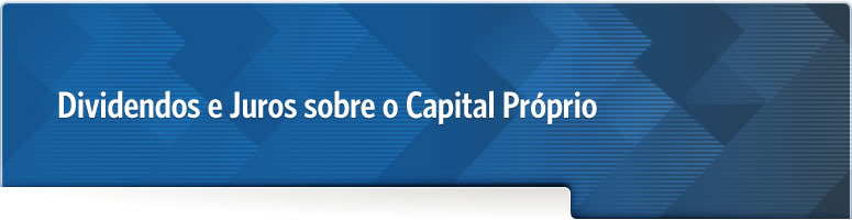 Banner Dividendos e Juros sobre o Capital Pr&oacute;prio